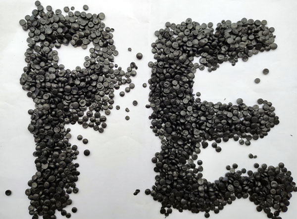 连云港黑色hdpe拉管再生颗粒