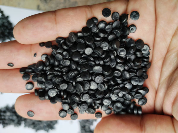 连云港再生塑料HDPE低压管道颗粒